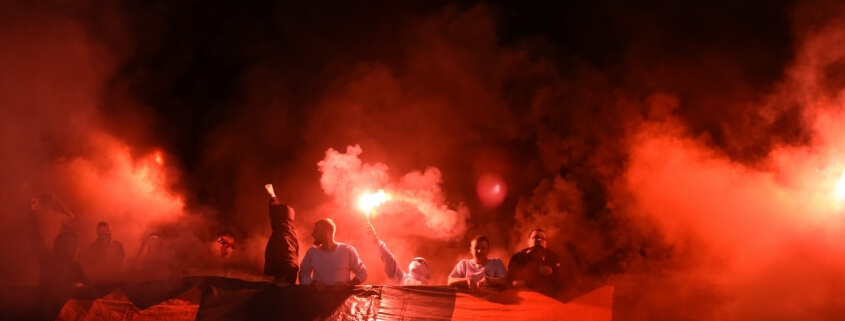 Straftaten im Umfeld von Fußballspielen